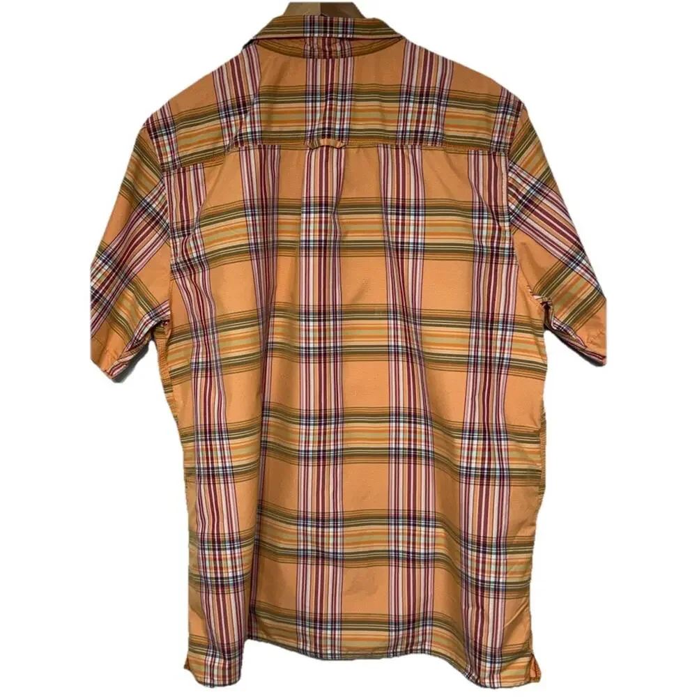 The North Face Shirt Men's XL Pacific Coast Button Down Quick Dry Short Sleeve